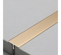Tira de transición de aluminio en forma de T, cubierta de suelo duradera a prueba de humedad, ideal para huecos de suelo, no se deforma fácilmente, perfecta para suelos laminados