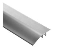 Tira de Transición de Aluminio para Suelos, Tira de Transición de Umbral, Moldura de Puerta, Moldura de Umbral A Tope para Suelos de Vinilo Y Laminados, Tira de Remate para Bordes de Suelos