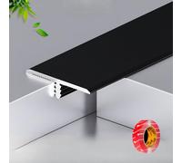 Tira De Transición De Aluminio, Perfil En T Para Junta De Suelo, Tapajuntas 90cm 3 Unidades - Fácil Instalación Sin Herramientas Para Baldosas, Laminado Y Madera(White,3pcs*90 * 5cm)
