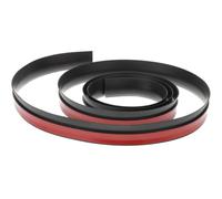 Tira de Transición de Piso Autoadhesiva, PVC Negro Flexible | Cubre Bordes y Repara Huecos, para Umbrales 5mm, Uso en Restaurantes y Centros