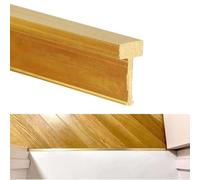 Tira de transición de piso de latón macizo personalizable: protector de borde duradero for una transición de piso sin costuras(W5xH12mm(0.2"x0.47"))