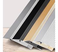 Tira De Transición De Piso De Metal, Umbral De Aluminio For Puertas, Rampas De Umbral For Puertas, Reductor De Umbral, For Puertas De Baldosas, Madera(Purple Gold)