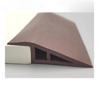 Tira de transición de piso de PVC autoadhesiva, rampas de umbral de puerta de vinilo for puertas, ancho de 1,38 o 2,75 pulgadas. Tira de moldura for borde de piso de alfombra.(Style B-5,2 m/79 in)