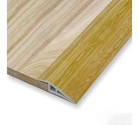 Tira de transición de piso Tira de transición autoadhesiva con veta de madera/mármol, cubierta divisoria de umbral de puerta for piso irregular, barra reductora de borde de baldosas for Ki(Yellow)