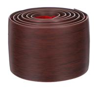 Tira de Transición de Suelo Autoadhesiva Pvc Rojo Roble 1 M | Moldura para Puertas y Umbrales, Cubre Juntas entre Alfombra y Azulejo, para Salón y Cocina
