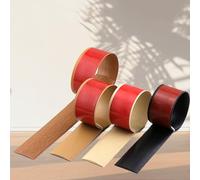 Tira de transición de suelo autoadhesiva, tiras autoadhesivas para suelos laminados (tamaño: 7,6 cm x 500 cm, color: grano de madera gris)