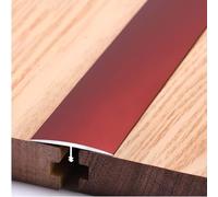 Tira de transición de suelo de aluminio extra ancha, cubierta de hueco de 100 cm / 39.4in para alfombras y azulejos, conector de umbral duradero sin costuras, ideal para una transición suave del suelo