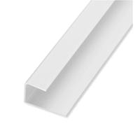 Tira de transición de suelo en forma de F, impermeable, borde de aluminio inoxidable para una instalación de suelos sin costuras