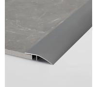 Tira de transición de suelo para una diferencia de altura de 7 a 15 mm, borde laminado, cubierta de umbral de barra de unión adhesiva para puerta, perfecta para transiciones suaves de suelos