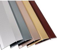 Tira de transición de vinilo autoadhesiva, umbral de puerta de suelo laminado suave para una conexión sin costuras a la habitación