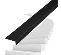 Tira de transición del piso, Cubierta de varilla de transición en forma de L de tira de protección de borde de aluminio for tira de moldura de borde de escalera