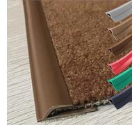 Tira de transición del piso, Tira de transición de piso de alfombra autoadhesiva que se puede cortar, tira de borde de alfombra de PVC