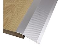 Tira de transición del piso, Tira de transición de umbral de piso de aluminio, tira de borde de piso de baldosas de metal de 4 pulgadas de ancho