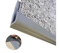 Tira de transición flexible for proteger bordes de alfombras - Moldura antideslizante personalizable for puertas y umbrales (1-10 m) - Construcción de PVC resistente for zonas de alto tránsito(Light G