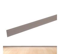 Tira de transición para piso, elegante diseño de grano de madera, moldura flexible para el suelo de la puerta, material ligero adhesivo, material impermeable, solución de cobertura para huecos