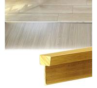 Tira de Transición para Pisos de Madera, Latón Cepillado, 0,16/0,2/0,31/0,39 Pulgadas, Parales de Puertas, Borde de Piso, Barra Deertura de Huecos Y Ribete de Juntas./W5*H15Mm(0.2"*0.59")