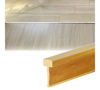 Tira de Transición para Pisos de Madera, Latón Cepillado, 0,16/0,2/0,31/0,39 Pulgadas, Parales de Puertas, Borde de Piso, Barra Deertura de Huecos Y Ribete de Juntas./W5*H12Mm(0.2"*0.47")