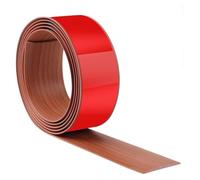 Tira de transición piso PVC | Nogal 1-20 m x 5 cm for cubrir espacios entre tipos de suelo(5m/16.4ft)