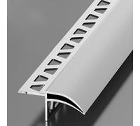 Tira de Umbral Aleros con Líneas de Goteo Desviadoras de Lluvia, Protección Contra Goteo de Borde de 1 a 6 m de Largo, Moldura Decorativa para Alféizar de Ventana(W50mm(2"),L125cm(49 1/4"))