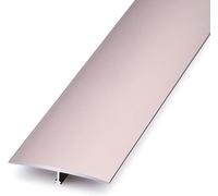 Tira de umbral de aluminio para huecos de suelo, borde de transición de alfombra a azulejo, borde de entrada y puerta, se puede cortar para una longitud personalizada