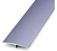 Tira de umbral de aluminio para huecos de suelo, borde de transición de alfombra a azulejo, borde de entrada y puerta, se puede cortar para una longitud personalizada