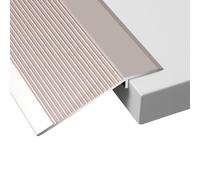 Tira De Umbral De Puerta De Aleación De Aluminio De 10 Cm, Tira De Borde De Metal Ensanchada, Tira De Caída De 5 Cm, Fuerte Resistencia Al Impacto, Antideslizante Y Resistente Al Óxido.(Rose gold)