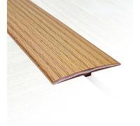 Tira de umbral de Puerta de Piso, Perfil De Transición de Autoadhesivo, Fácil De Limpiar, Ideal Para Rellenar Espacios Y Reformar El Hogar Sin Juntas(Yellow,5cm/0.16Ft x 1m/3.28Ft)