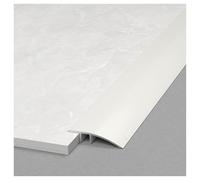 Tira De Umbral Transición Piso Aluminio 35”, Puentea La Brecha Altura Entre 0,3 Y,6 Pulgadas for Tablones Laminados Azulejos Rampa Puerta(Color9,90cm/35in)