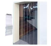 Tira de vinilo de PVC transparente, 195 x 295 cm, resistente al viento y al polvo, ideal para refriradores, almacenes nergética y control de temperatura