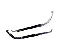 Tira decorativa inferior compatible con Mercedes Clase C W202 1998-2000, 2028260577 2028260677, para tiras decorativas de plástico a prueba de golpes, color negro, fácil montaje, juego de 2 unidades
