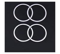 tira decorativa Para X2 F47 2018 2019 2020 2021 2022 Anillo De Altavoz Audio Puerta Embellecedor 4 Uds Pegatina Estéreo cubierta decorativa(Steel style)