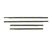 Tira del Sello del Coche Para CRV 2002 2003 2004 2005 2006 4 Piezas De Burlete Para Puerta Exterior De Coche 72450 SCA E01 72950 S9A 003 72410 SCA E01