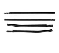 Tira del Sello del Coche Para Ford Para Everest 2016 2017 2018 2019 2020-2022 4 Piezas De Moldura Para Cinturón Sellado Ventanilla Coche Tira Presión Impermeable