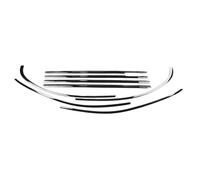 Tira del Sello del Coche Para Mercedes Para Benz Clase C W206 2022 2023 2024 2025 Moldura De Ventana De Coche Tira De Moldura Cubierta De Umbral