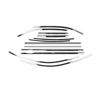 Tira del Sello del Coche Para Mercedes Para Benz Para X253 GLC Clase 2016 2017 2018 2019 2020 2021 2022 SUV Moldura Ventana Exterior Marco Moldura Sello Burlete