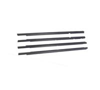 Tira del Sello del Coche Para Mitsubishi Para Lancer 2.0L 2.4L 2008-2017 4 Piezas De Moldura De Goma Para Puerta Ventana De Coche Burlete 5727A005 5727A006