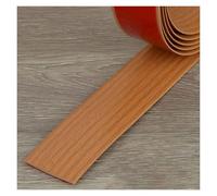 Tira Divisoria de Puerta de Piso Autoadhesiva PVC Tira de Umbral Perfil de Transición Plana, Fácil de Cortar, para Transiciones Entre Baldosas Suelos Moquetas(Orange stripes,W7.6*L100cm)