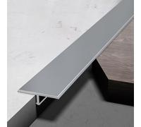 Tira en T de aluminio, moldeado en T impermeable para todos los pisos, barra de suelo, barra en T para soluts sin costuras