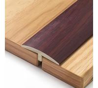Tira en T de PVC de 90 cm, 3 piezas de perfil de umbral suave para un fácil acceso entre s, uso en exteriores, color morado