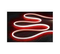 Tira Flexible Led Neon, longitud 5m 1750Lm 35W en totalcorte metro a metroideal para decoración, anuncios y diseños (Rojo, 5m)