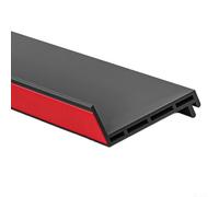 Tira impermeable para ventana deslizante hecha de TPE para controlar la entrada de lluvia a lo largo de los bordes de la pista y soportar resistencia a la intemperie a largo plazo (A-5,6 cm)