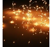 Tira LED 100 luces blanco cálido