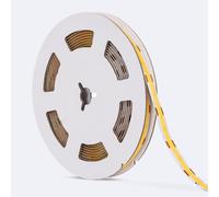 LEDKIA LIGHTING Tira LED 12V COB 320 LED/m 5m 10W/m 1000lm/m Ancho 8mm Corte 2.5cm IP20 CRI90 2200K Súper Cálido