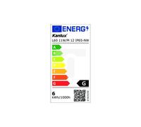 Tira LED 12V L60 11W/M 12 IP65-NW 900lm/m 4000K Ra90 IP65 33309