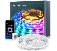 Tira LED 40 Metros, RGB Bluetooth Bande LED con Control Remoto e Inteligente Control de APP, Cambia el Color con la Musica, Para Decoración de Bares, Fiestas, Cocina, Habitación