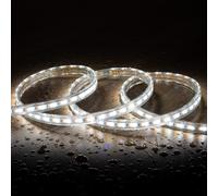 Tira LED CCT 220V 120 LED/m 10W/m 900lm/m Ancho 14mm Corte 100cm IP65 a Medida