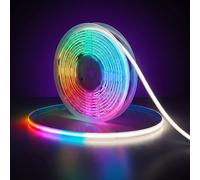 Tira LED COB RGB+NW (4000K) 80W 5m 24V IP20 CRI 92 - Línea De Luz Homogénea