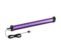 Tira LED de luz negra, magnética fluorescente portátil 9 W, tira de luz negra fluorescente USB | Para el hogar, club, salón, dormitorio, pared, armario, interior y exterior