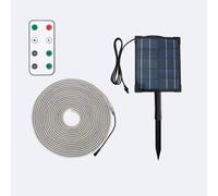 Tira LED Exterior Solar 24V DC SMD2835 60 LED/m 10m IP65 Ancho 12 mm Corte 100
