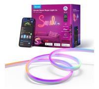 Tira LED Govee Neon Rope Light 2 4m RGBIC, Control App, Matter, Clips Flexibles